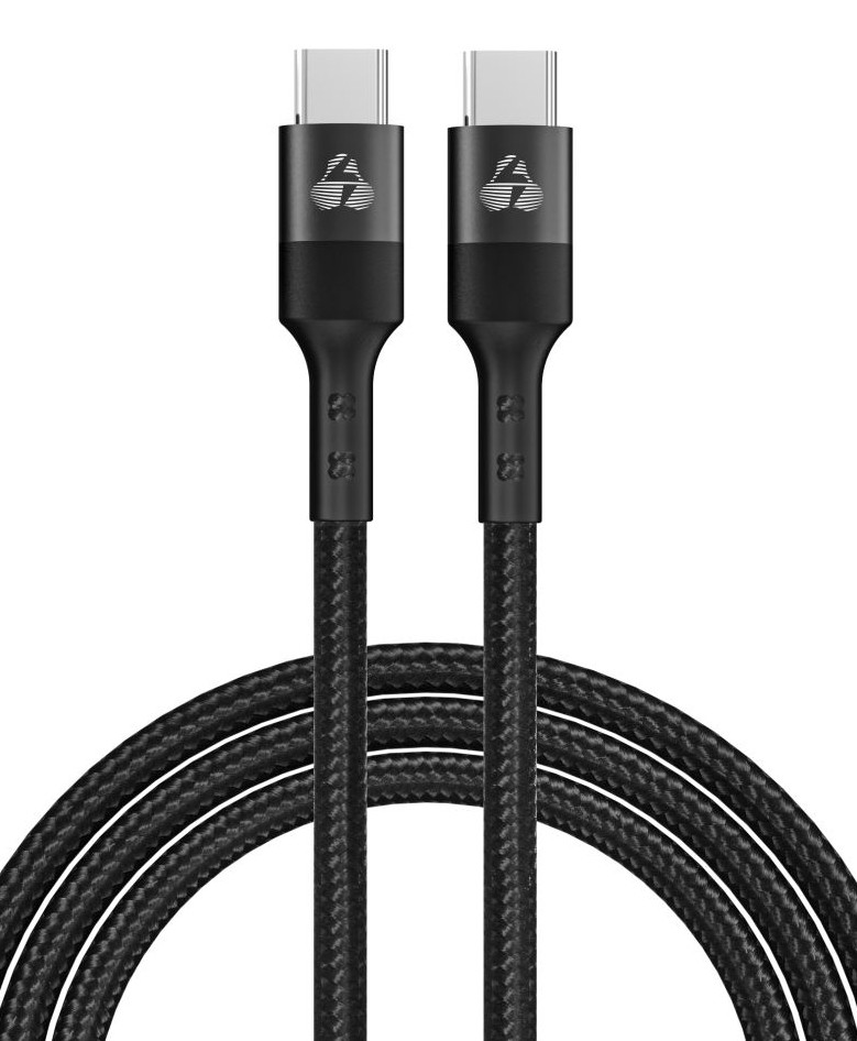 POWERTECH καλώδιο USB-C PTR-0133, PD 100W, copper, 60cm, μαύρο