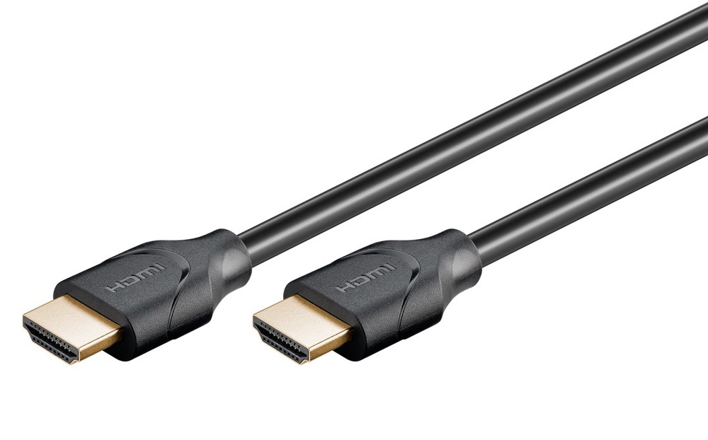 GOOBAY καλώδιο HDMI 2.1 61641, Ethernet, ARC, 8K/60Hz 48 Gbps, 3m, μαύρο
