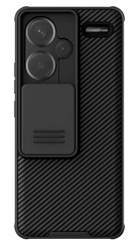 NILLKIN θήκη CamShield Pro για Xiaomi Redmi Note 13 Pro Plus, μαύρη