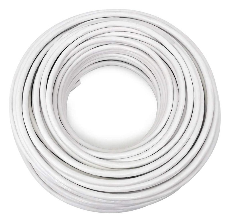 CABLEL καλώδιο ρεύματος NYMHY HO5VV-F 3x 4mm², 300/750V, 100m, λευκό