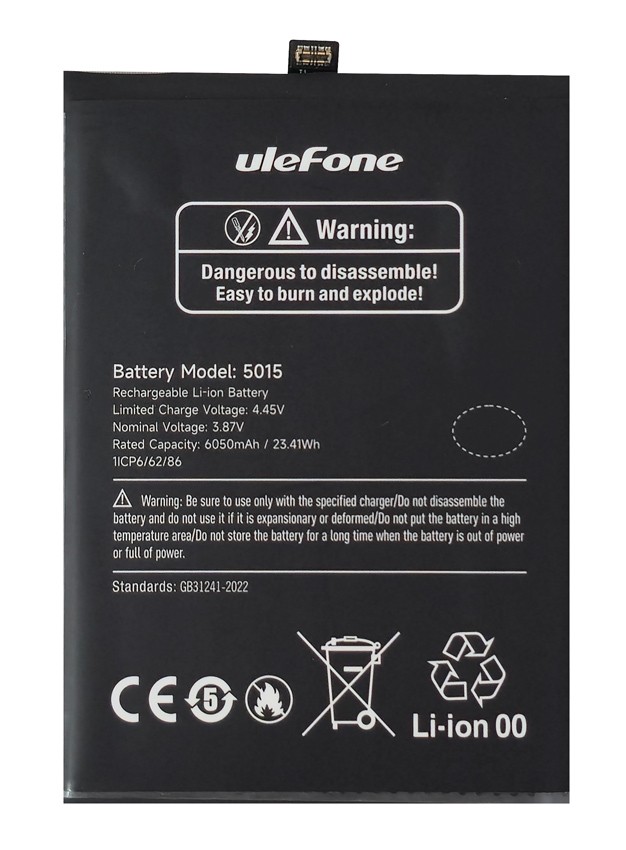 ULEFONE μπαταρία για smartphone Armor X31