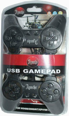 Apache FUG-100 Ενσύρματο Gamepad για PC Μαύρο
