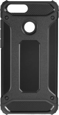 Powertech Hybrid Protect Back Cover Μαύρο (Huawei Honor 7X)