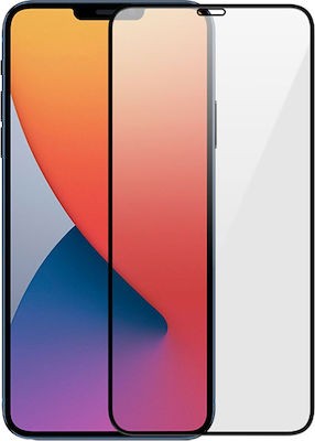 De Tech 3D 0.3mm Full Glue Full Face Tempered Glass Black (iPhone 12 Pro Max)
