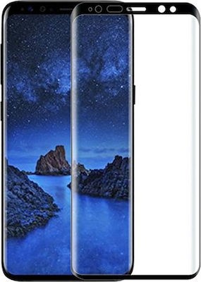 Mocoson Screen Protector Ceramic Full 5D 0.3mm Μαύρο (Galaxy S9)