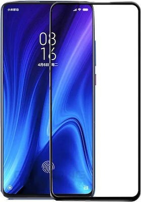 Fullscreen tempered glass , For Xiaomi Mi9T / Mi9T Pro, 3D, 0.3mm, Black - 52574
