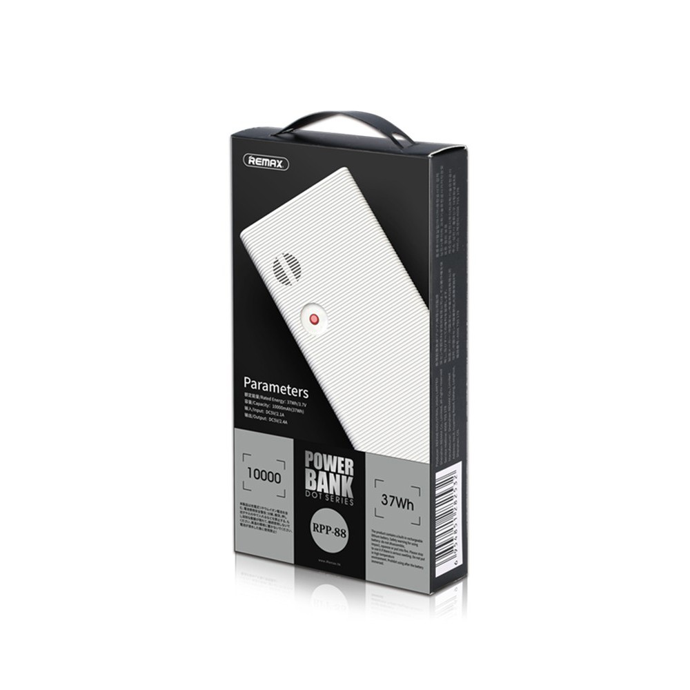 Φορητός Φορτιστής Remax Dot RPP-88. 10000mAh,