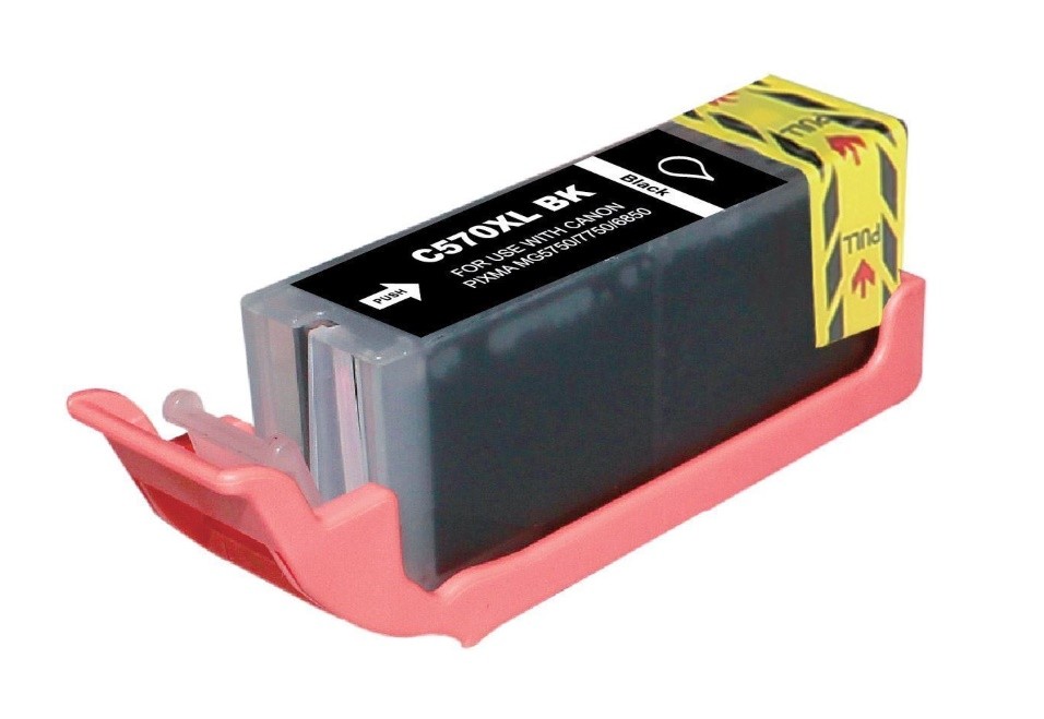 Συμβατό Inkjet για CANON, 570 XL, 25ml, μαύρο