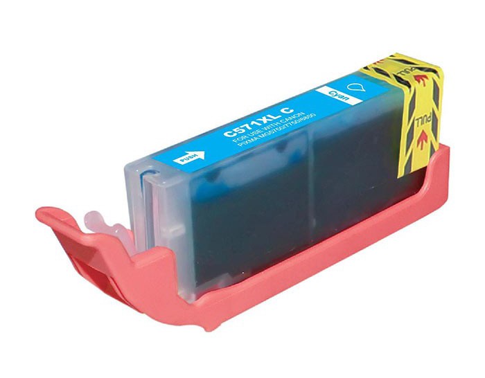 Συμβατό Inkjet για CANON, 571 XL, 12.2ml, κυανό
