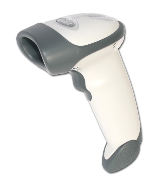 SYMBOL used Barcode Scanner LS2208, ενσύρματο, 1D, λευκό