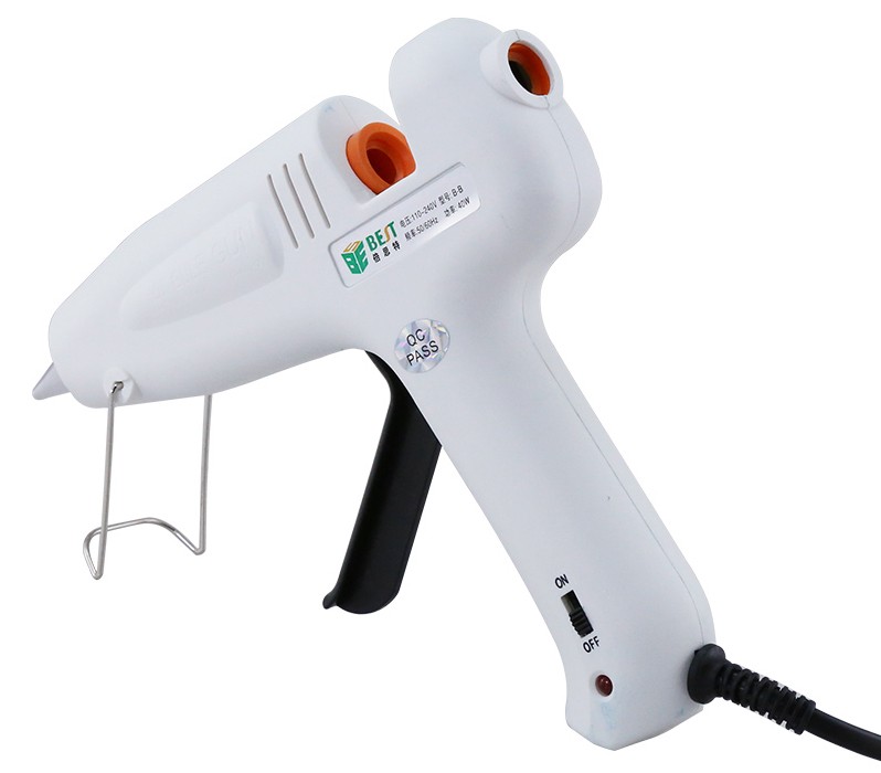 BEST Πιστόλι θερμικής σιλικόνης BST-B-F, 40W, λευκό