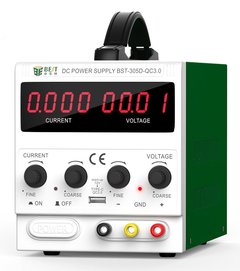 BEST Power supply BST-305D, 30V/5A, AC/DC, 8x USB