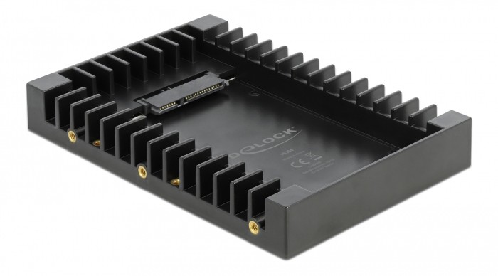 DELOCK tray 3.5" για 2.5" HDD/SSD 18364, 6Gbps, μαύρο