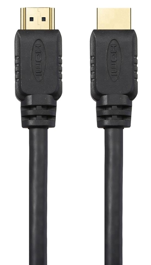 POWERTECH καλώδιο HDMI CAB-H128 με Ethernet, 4K/30Ηz, CCA, 3m, μαύρο