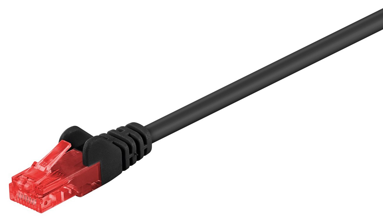 GΟOBAY καλώδιο δικτύου 68678, CAT 6 U/UTP, CCA, PVC, 10m, μαύρο
