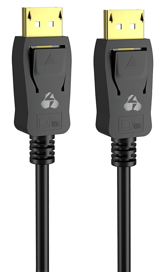 POWERTECH καλώδιο DisplayPort 1.4V CAB-DP052, copper, 8K/60Hz, 5m, μαύρο