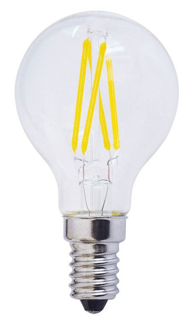 OPTONICA LED λάμπα G45 Filament 1478, 4W, 4500K, E14, 400lm