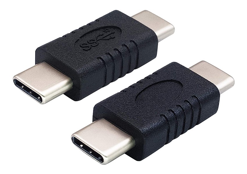 POWERTECH αντάπτορας USB-C αρσενικό σε USB-C αρσενικό PTH-061, μαύρος