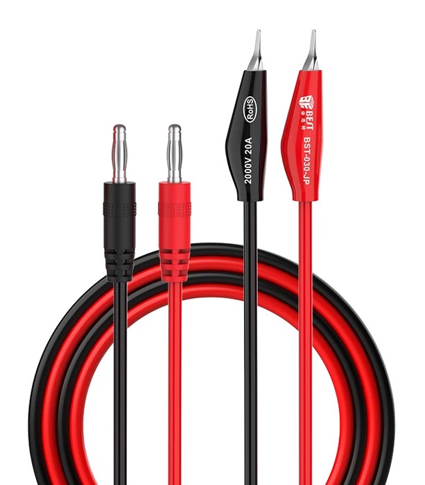 BEST ακροδέκτες πολυμέτρου BST-030-JP, 104cm, 2000V/20A