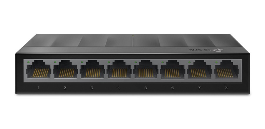 TP-LINK desktop switch LiteWave LS1008G, 8-port 10/100/1000Mbps, V4.40