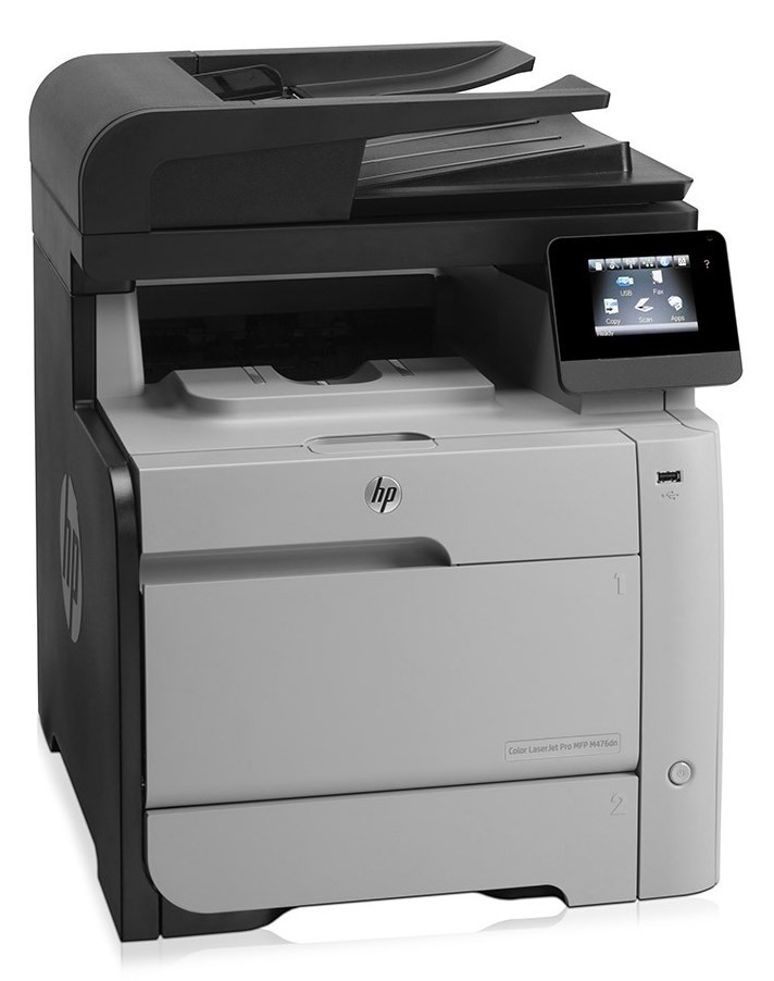 HP used Εκτυπωτής LaserJet M476dn, Color, MFP, low toner