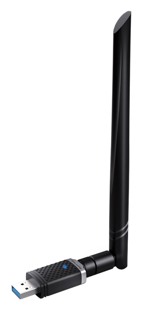 POWERTECH ασύρματος USB αντάπτορας δικτύου PT-1132, 1300Mbps, 2.4/5GHz