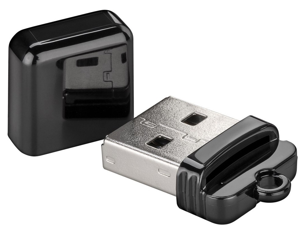 GOOBAY card reader 38656 για micro SD κάρτα μνήμης, 480 Mbps, μαύρο