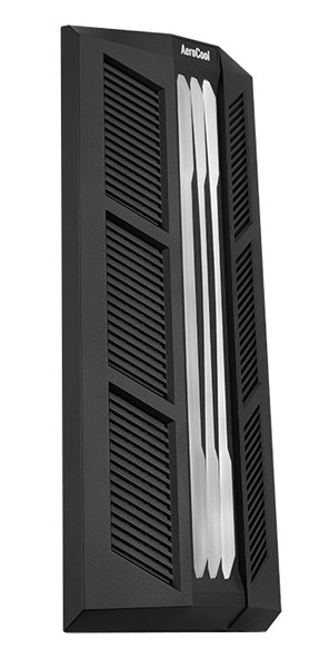 AEROCOOL ανταλ/κo μπροστινό πάνελ για PC case PRIME-G-BK-V1, RGB LED