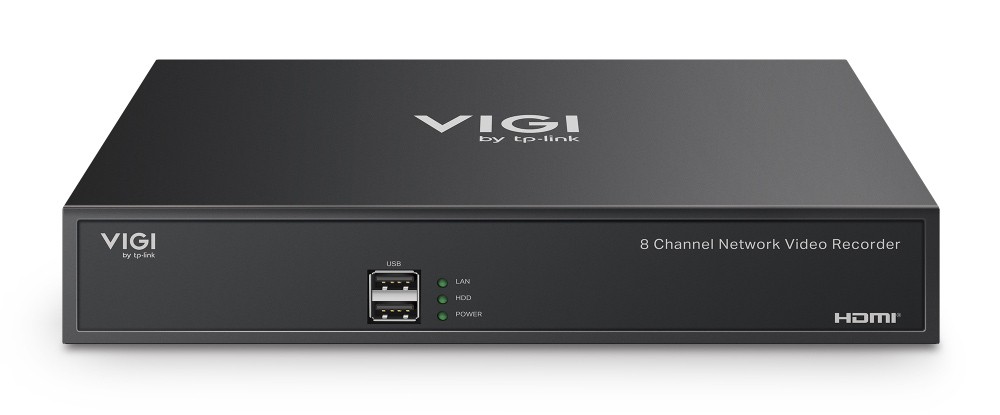TP-LINK NVR καταγραφικό VIGI NVR1008H, 8MP, 8 κανάλια, V2.30