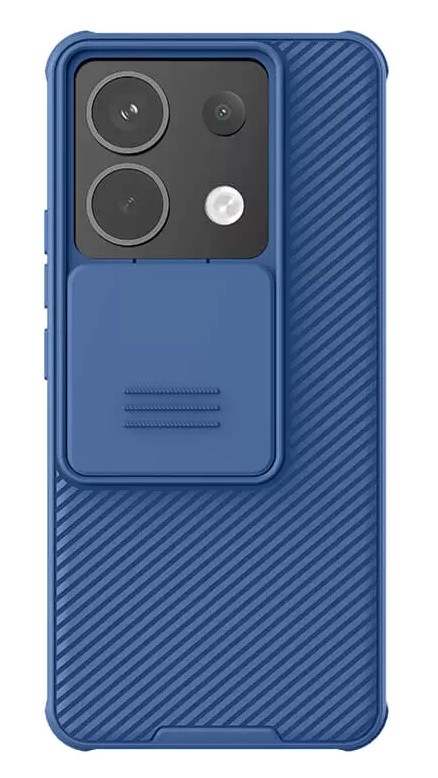 NILLKIN θήκη CamShield Pro για Xiaomi Redmi Note 13 Pro/Pro 5G/Poco X6 5G, μπλε