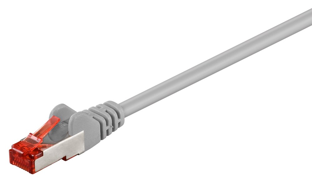 GOOBAY καλώδιο δικτύου 93572, CAT 6 S/FTP (PiMF), CCA, 5m, γκρι