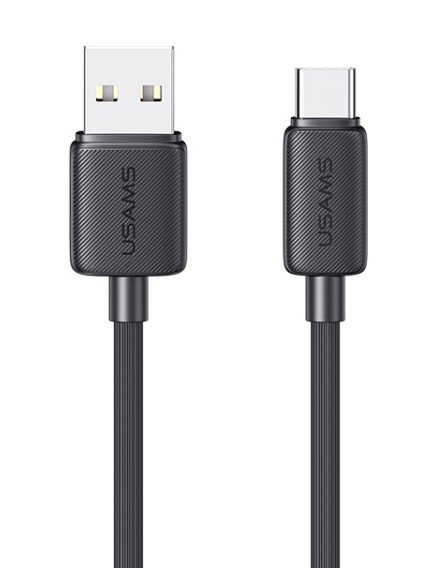 USAMS καλώδιο USB-C σε USB US-SJ688, 3A, 480Mbps, 1m, μαύρο