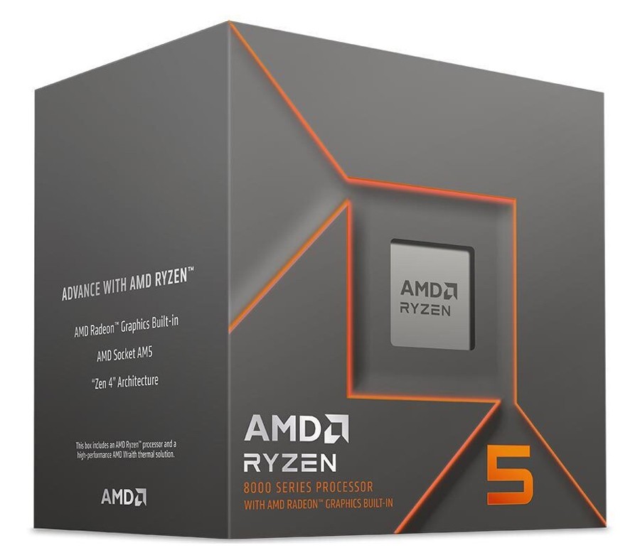 AMD CPU Ryzen 5 8500G, 3.5GHz, 6 Cores, AM5, 22MB, Wraith cooler