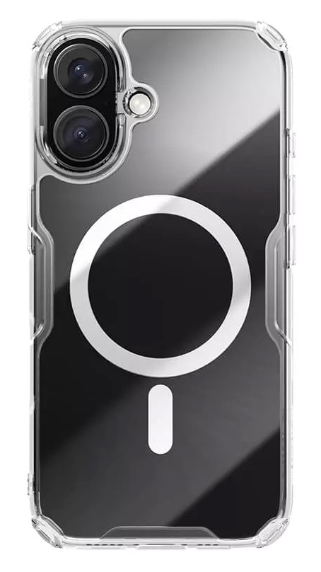 NILLKIN θήκη Nature TPU Pro Magnetic για iPhone 16 Plus, διάφανη