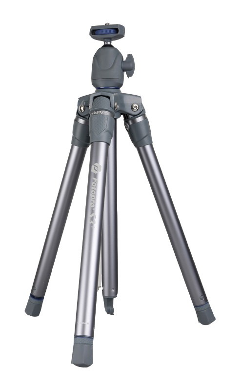 FOTOPRO τρίποδο φωτογράφισης S3 Lite, πτυσσόμενο έως 127cm, έως 2.5kg, γκρι