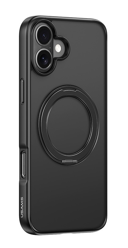 USAMS θήκη GZ US-BH895 για iPhone 16 Plus, διάφανη/μαύρη