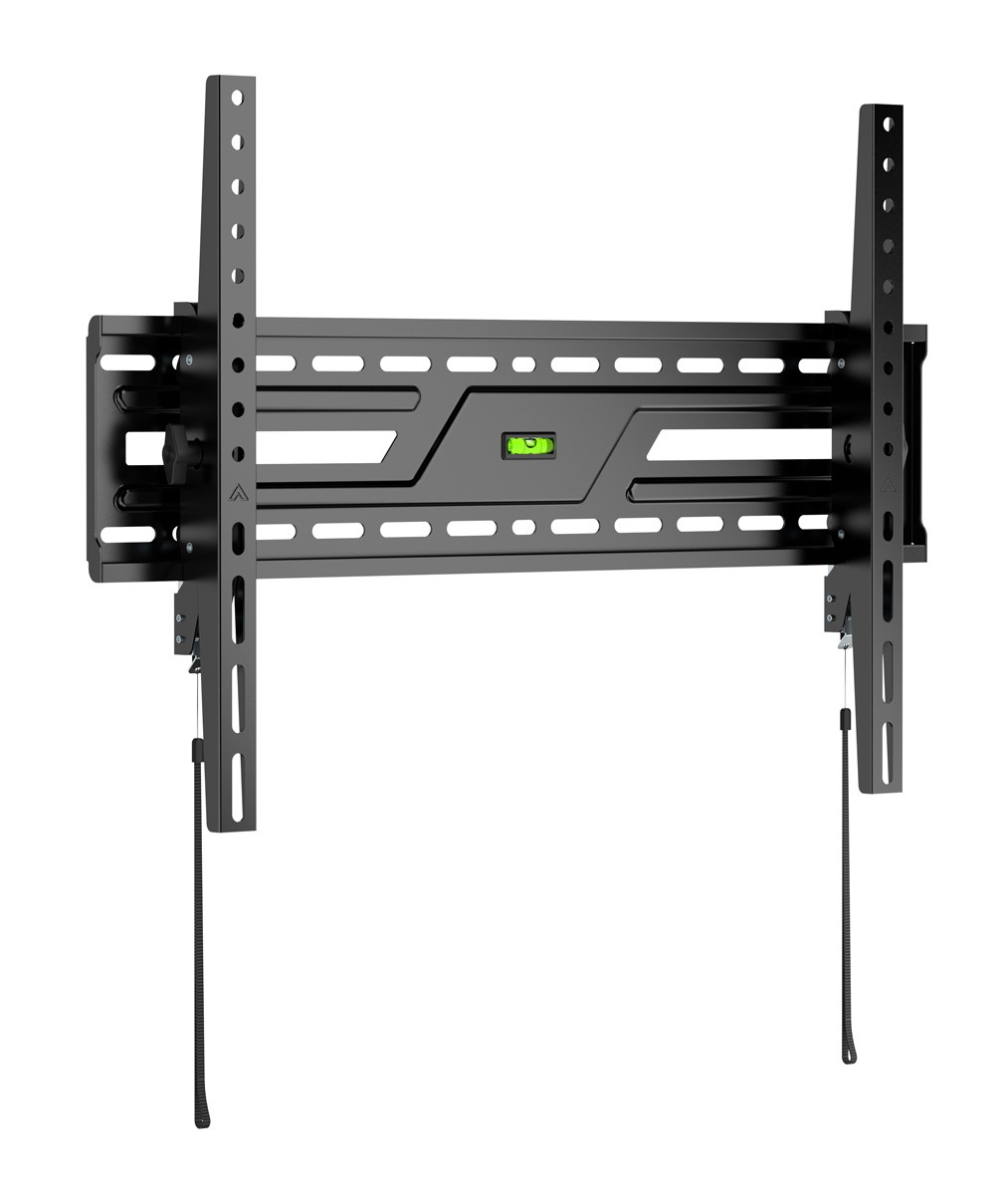 POWERTECH επιτοίχια βάση τηλεόρασης PT-1370, 37-86", έως 75kg, ρυθμιζόμενη κλίση