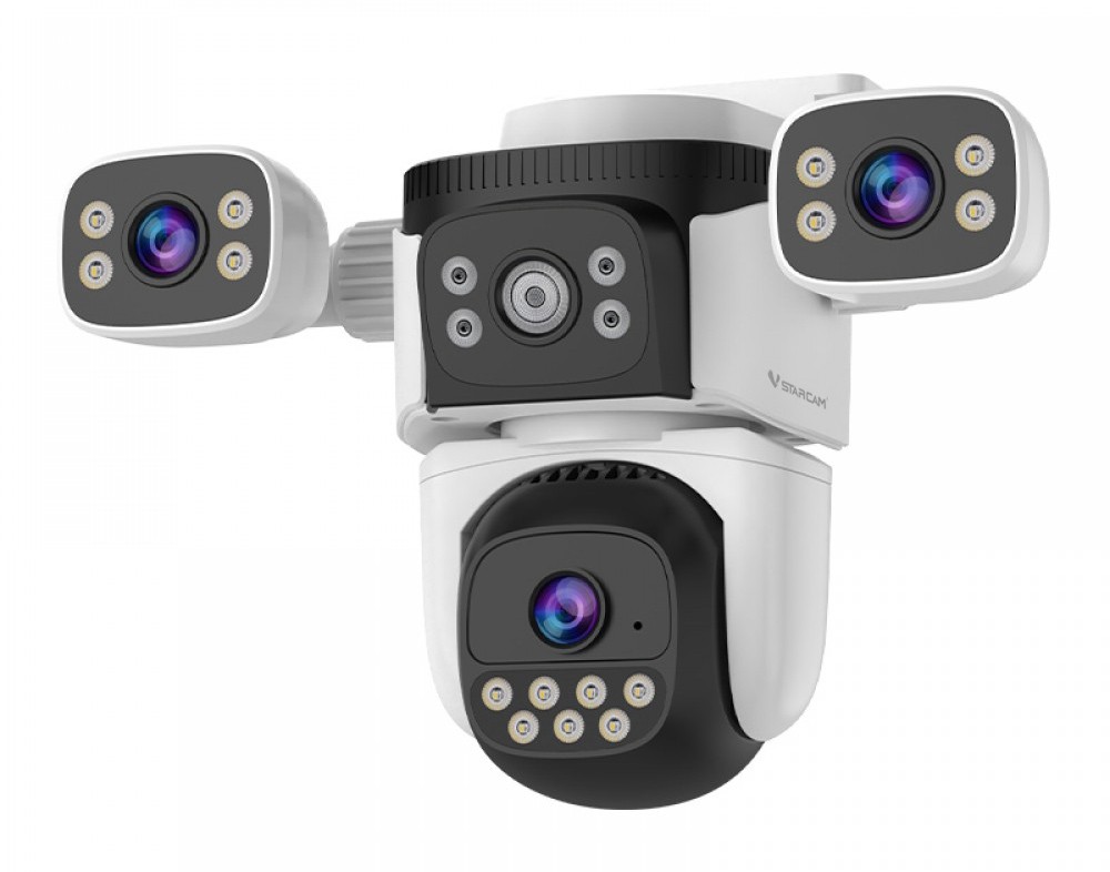 VSTARCAM smart κάμερα CS621SR, triple lens, 2MP, WiFi, SD, PTZ, IP66