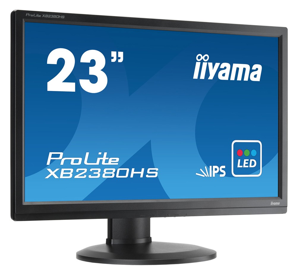 IIYAMA used οθόνη XB2380HS IPS-LED, 23" Full HD, VGA/HDMI/DVI, Grade A