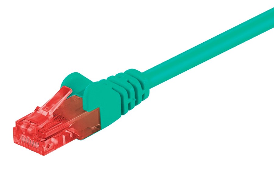 GOOBAY καλώδιο δικτύου 68420, CAT 6 U/UTP, CCA, 250MHz, 5m, πράσινο