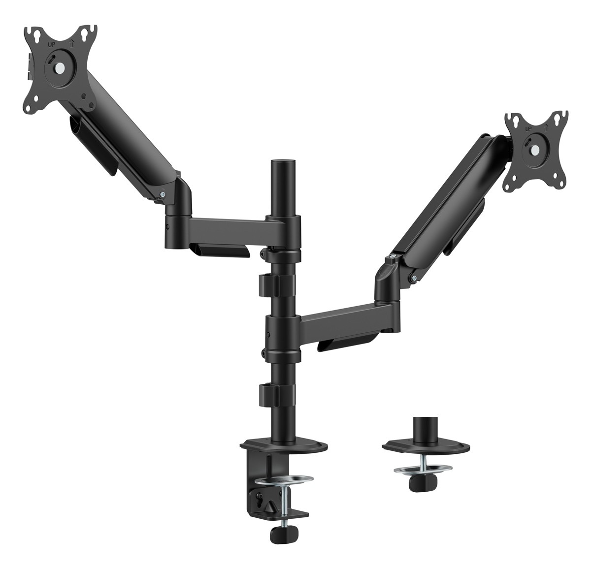 BRATECK βάση γραφείου για 2x οθόνες LDT97-C024PE, 17-32", έως 9kg