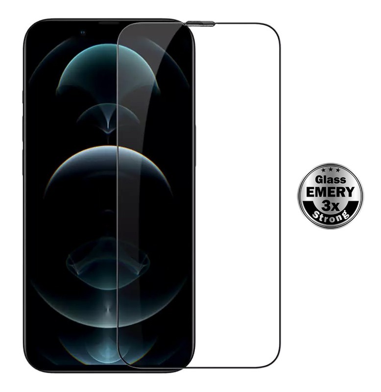 POWERTECH tempered glass Emery 5D TGC-0763 για iPhone 14, full glue