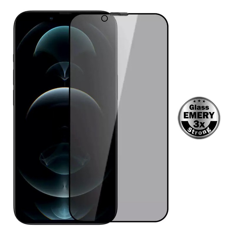 POWERTECH tempered glass Emery Private 5D TGC-0777 για iPhone 14 Plus, full glue