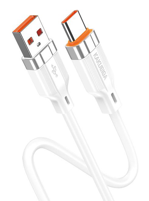 KAKUSIGA καλώδιο micro USB σε USB KSC-332, 2.4A, 480Mbps, 2m, λευκό