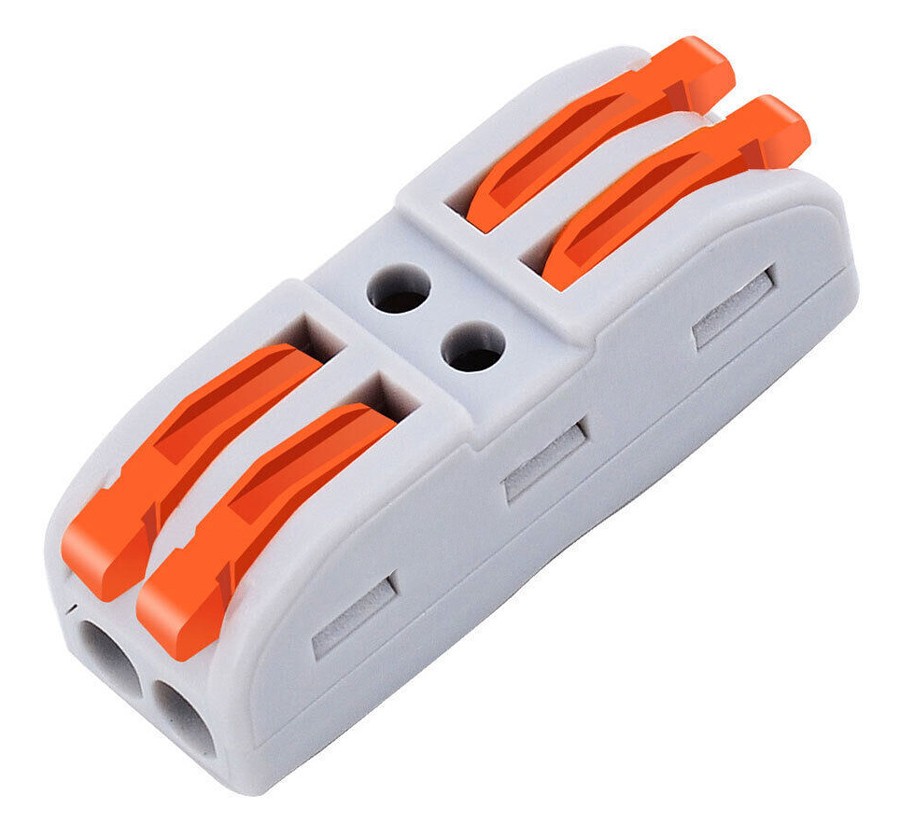 POWERTECH κλέμα σύνδεσης καλωδίων TOOL-0103, 2pin προς 2pin, 10τμχ