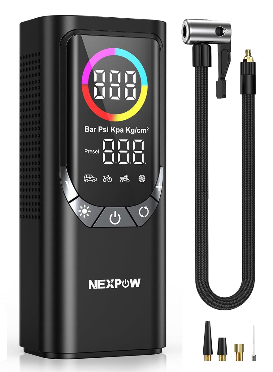 NEXPOW συμπιεστής αέρος αυτοκινήτου NP17, 6000mAh, 150PSI
