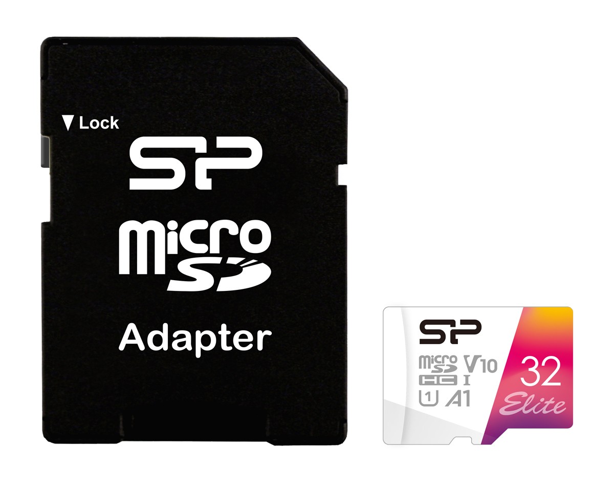 SILICON POWER κάρτα μνήμης microSDXC Elite, 32GB, C10 UHS-I U1 A1 V10