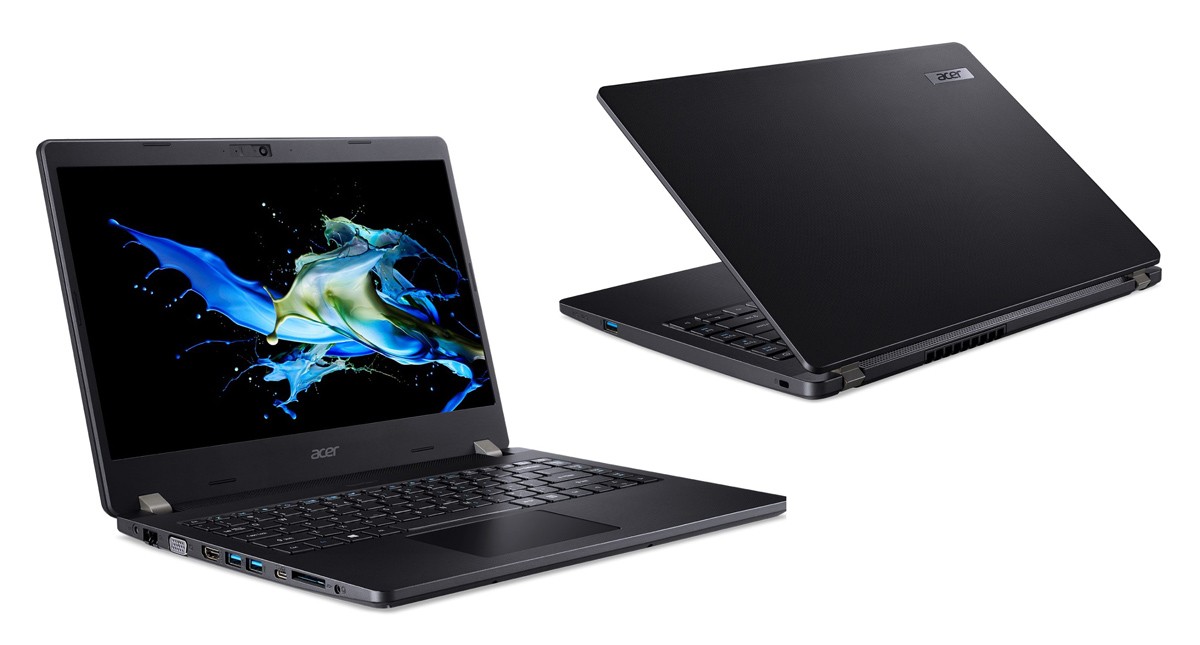 ACER Laptop TravelMate P214-53, Refurbished Grade B, i3-1115G4, 8/256GB NVME, 14", Cam, UHD Graphics, FreeDOS