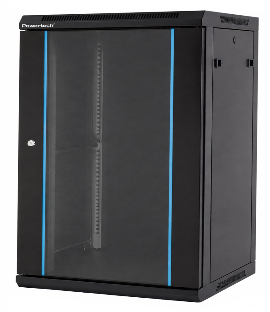 POWERTECH επιτοίχια καμπίνα rack 19" NETW-0039, 600 x 600 x 855mm, 15U