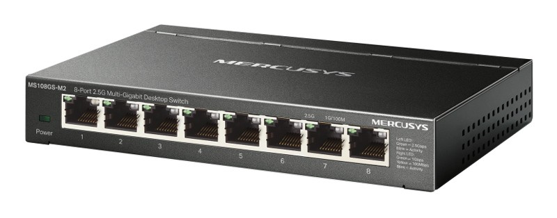 MERCUSYS desktop switch MS108GS-M2, 8x 2.5Gbps θύρες, UN/1.0